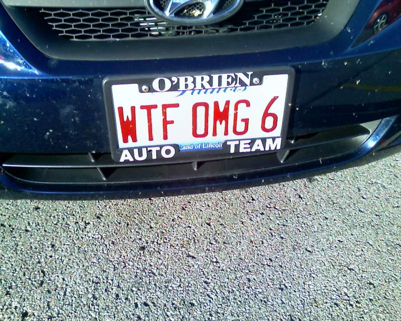 Illustration for article titled 50 Vanity Plates That Slipped By The DMV